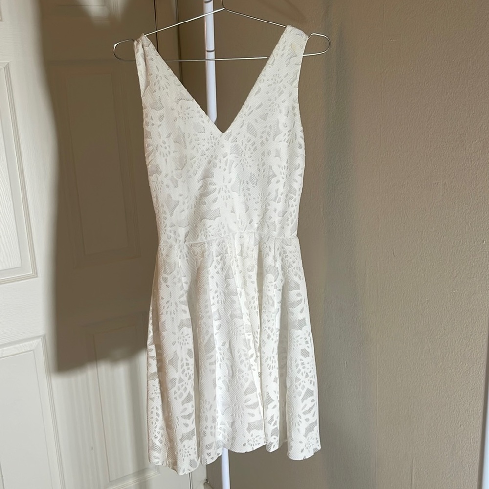 White dress